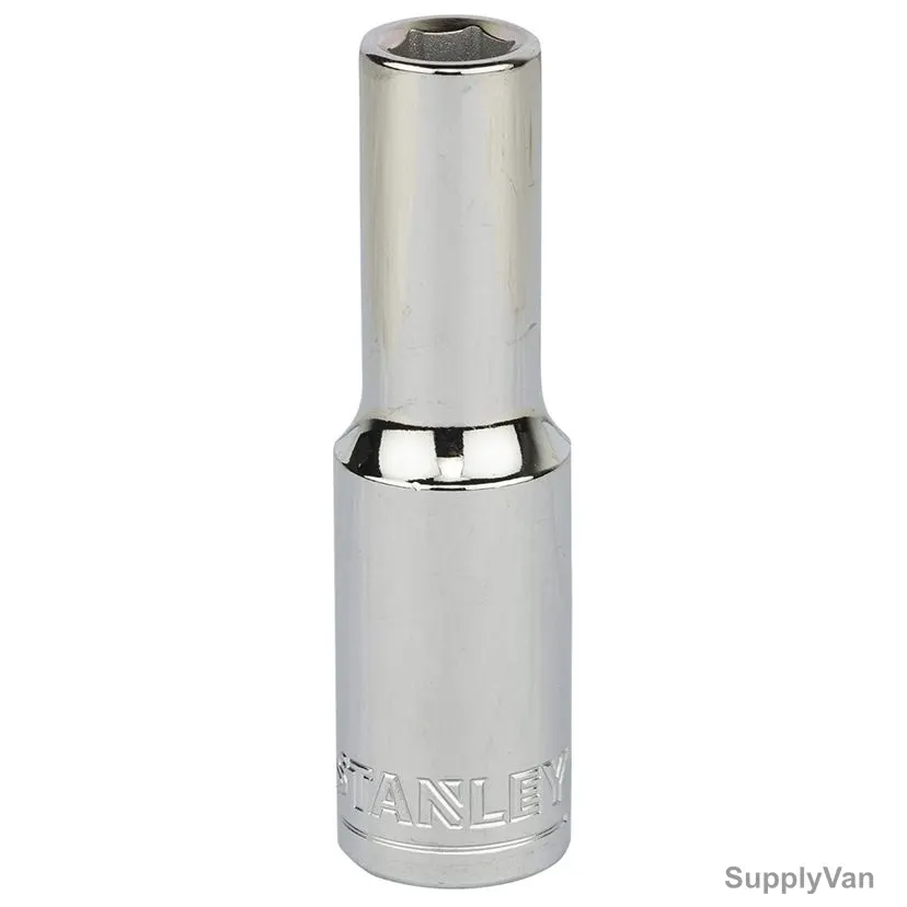 Stanley 6 Point Deep Socket, STMT73324-8B, 1/2 Inch Drive, 10MM