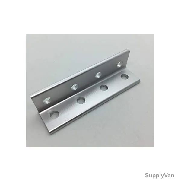 Extrusion Inside Corner Bracket, 40 Series, 8 Hole, Aluminium, 40 x 156MM