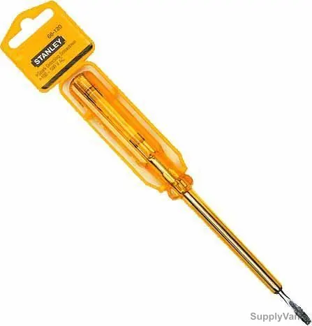 Stanley Voltage Testing Screwdriver, 66-120, 100-500VAC — image 1