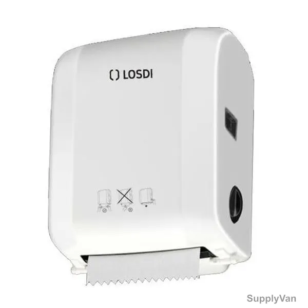 Losdi Auto Cut Hand Towel Dispenser, CP-0525-B, 191-216MM, 600 Towel, ABS, White