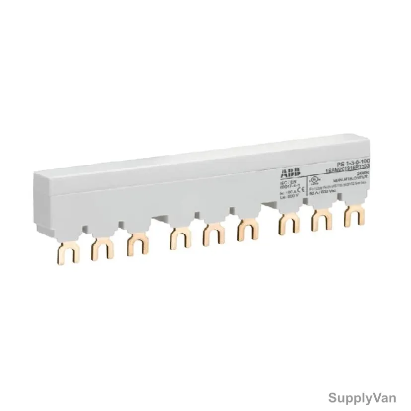 ABB Comb Busbar W/o Auxiliary Contact, 3 Modules