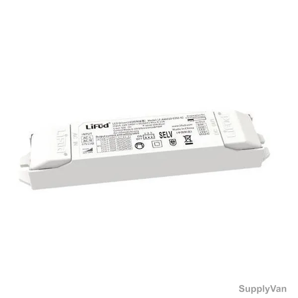 Lifud 0-10V Dimmable Driver For LED Panel Light, 40W, 220-240VAC, 180-280VDC