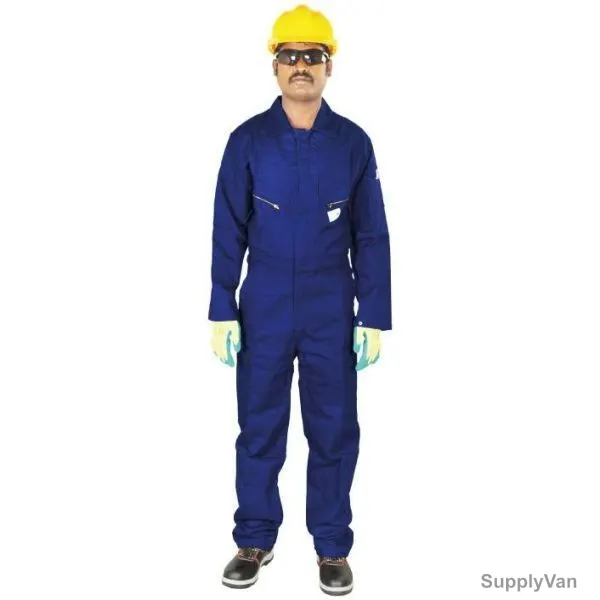 Vaultex Coverall Work Wear, Size 4XL, Blue