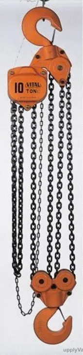 Vital Chain Pulley Block, VH5-90, 10T, 3.5Mtrs