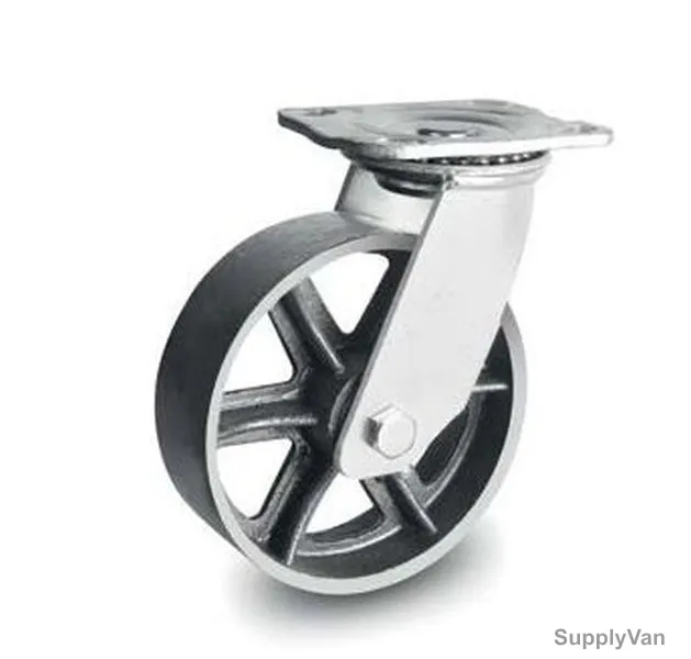 Swivel Plate Caster, 103100, Heavy Duty, 10CM, 300Kg