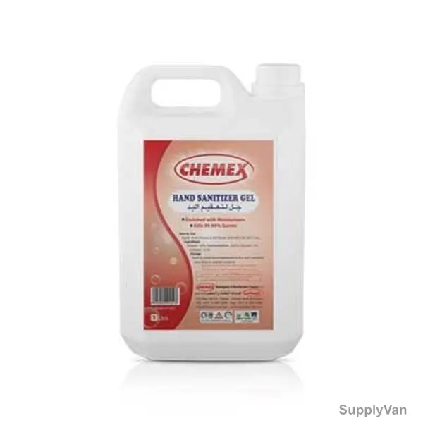 Chemex Hand Sanitizer Gel, 5 Ltrs