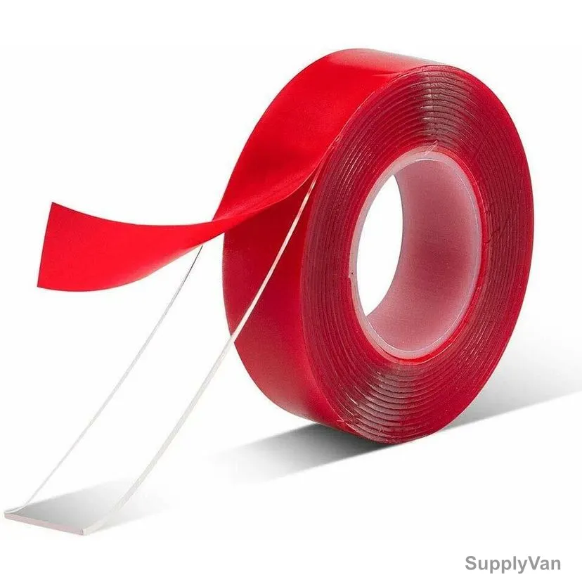 Acrylic Tape, 24MM Width x 50 Mtrs Length, Clear
