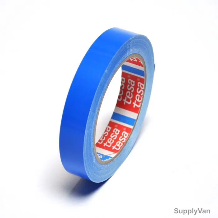 Tesa Packaging Tape, 4104, PVC, 12MM x 66 Mtrs, Blue