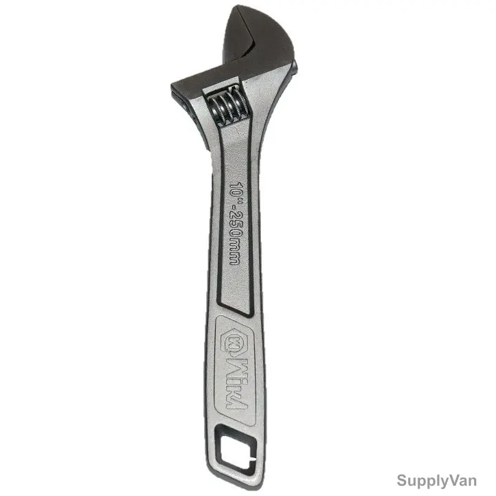 Wika Adjustable Wrench, WK17022, Forged Steel, 10 Inch