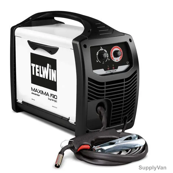 Telwin Electrode Welding Machine, 816086, Maxima 190 Synergic, 230V — image 1