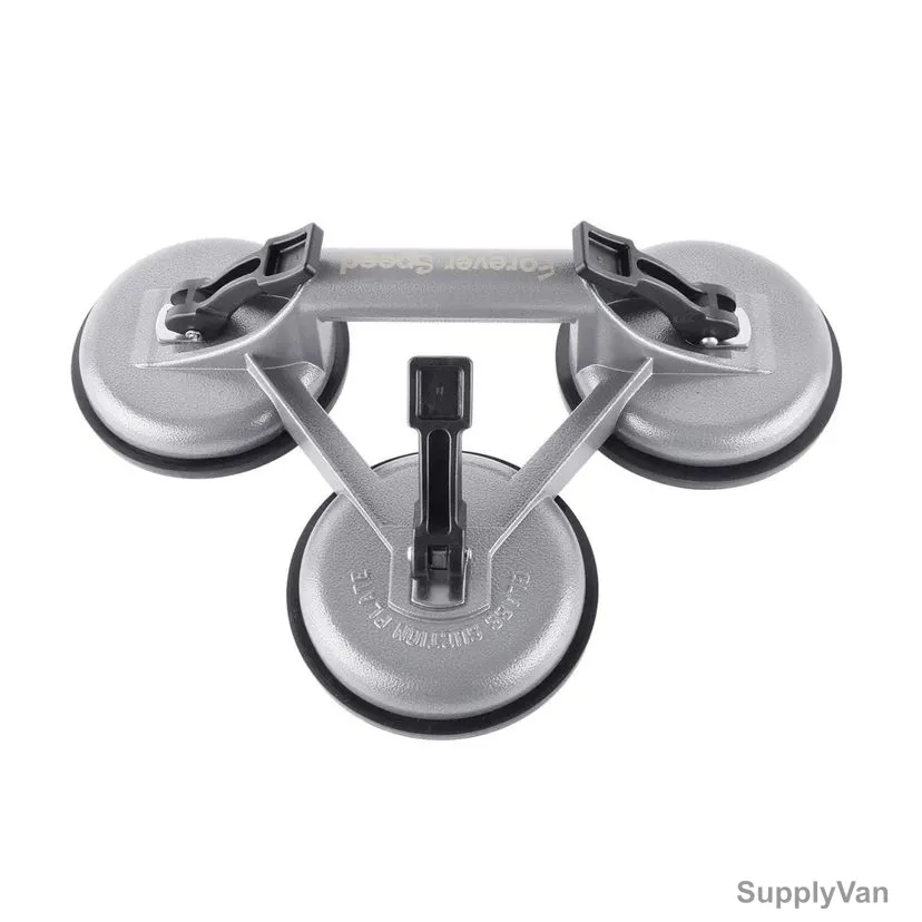 Robustline Heavy Duty Triple Suction Cup, 115MM Dia, Aluminium Alloy, 200 Lbs. Weight Capacity — image 1