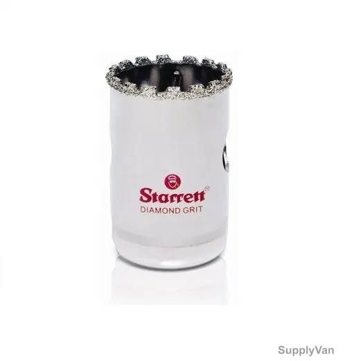 Starrett Hole Saw, D0005, Diamond Coating, 5MM, White