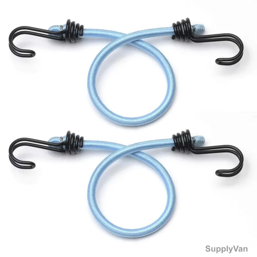 Master Lock Bungee Cord, ML3012EURDAT, 450MM x 9.5MM, 40 Kg, Light Blue