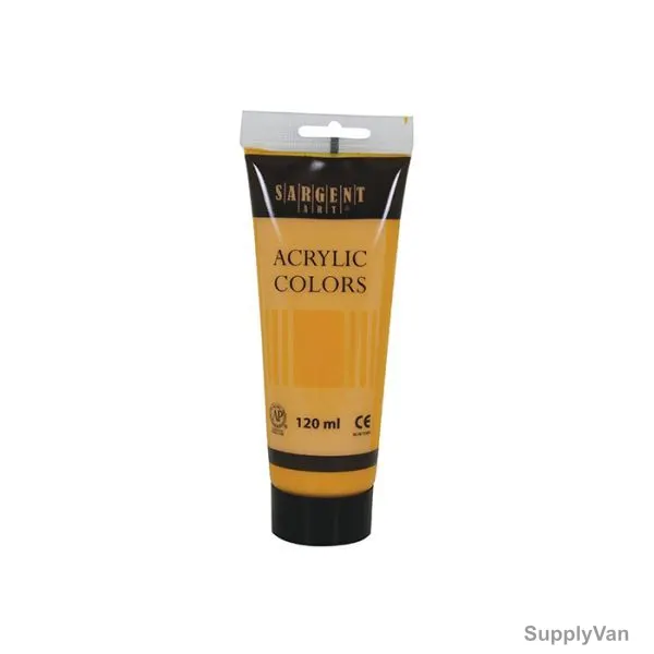 Sargent Art Acrylic Paint, SA23-0306, 120ml, Cadmium Yellow Medium