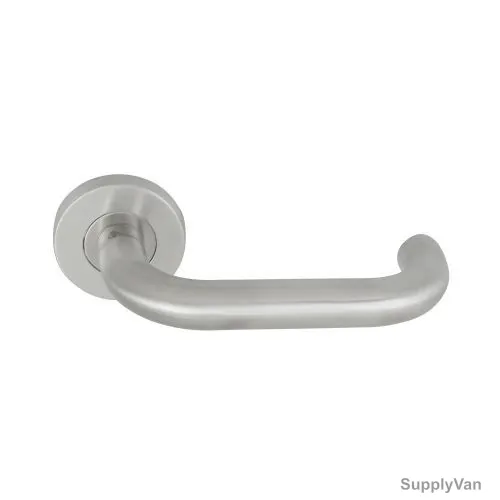 Artica Tubular Lever Handle, A100RH01-SS, Stainless Steel, Silver