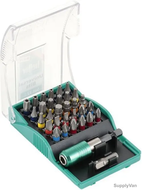 Heller Universal Screwdriver Bit Set, 32 Pcs/Set