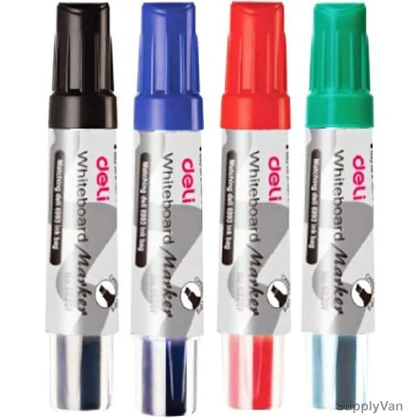 Deli White Board Marker, Multicolor, 8 Pcs/Set