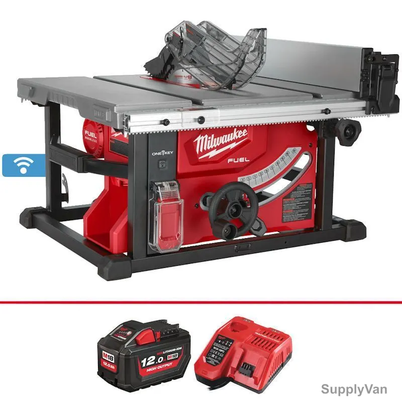 Milwaukee One-Key Cordless Table Saw, M18FTS210-121B, Fuel, 18V, 210MM, 3 Pcs/Kit — image 1