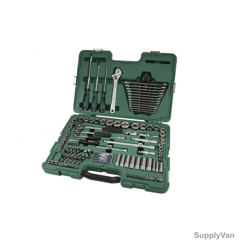 Sata 6 Point Socket Wrench Set, ST09014SJ, 124 Pcs/Set