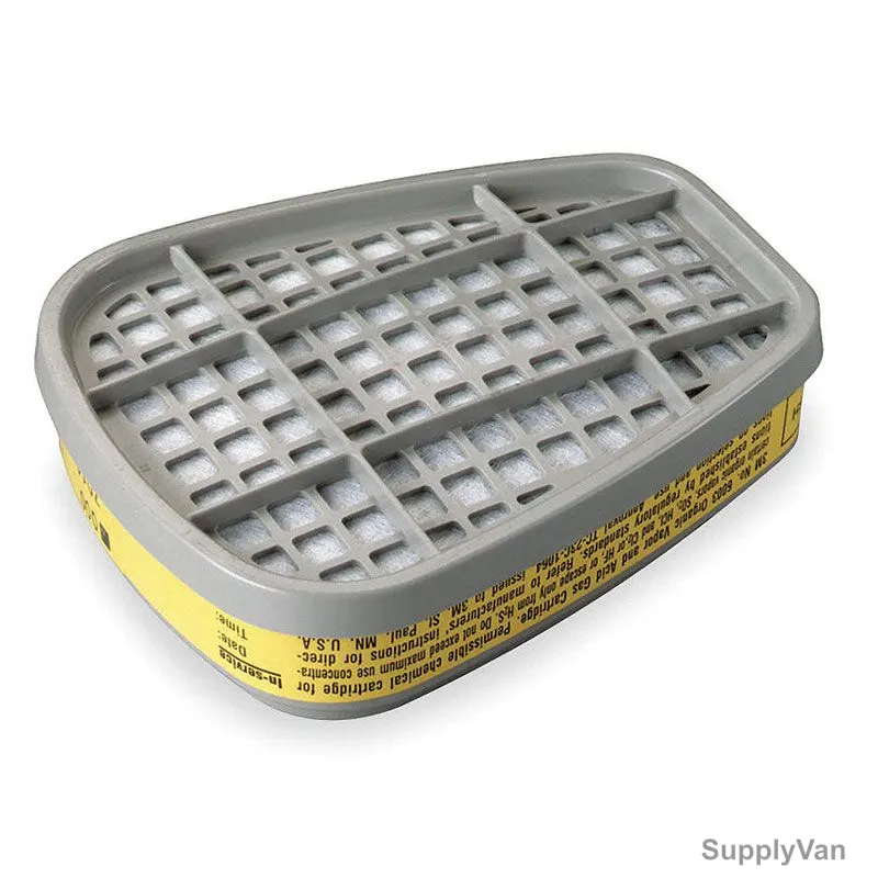 3M Organic Vapor Cartridge, 3M6003, Grey