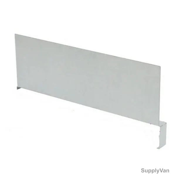 Size1 Rack Divider, Galvanized Iron, 1MM Thk, 510MM Height, 965MM Lower Length, 920MM Upper Length — image 1