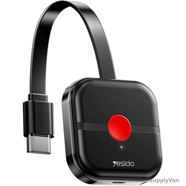 Yesido HD Wireless Audio Video Screen Display Receiver, TV10, 2.4Gz, 5G, 4K — image 1