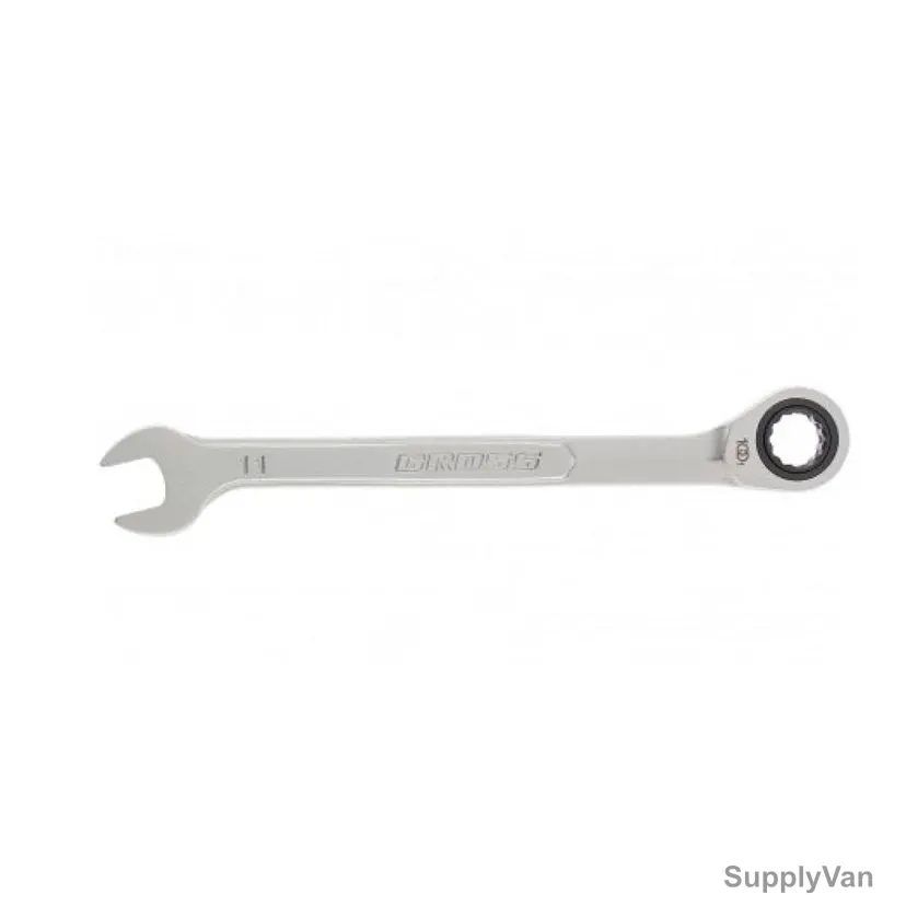 Gross Combination Ratchet Wrench, 14849, CrV Steel, 11MM, 100 Teeth — image 1
