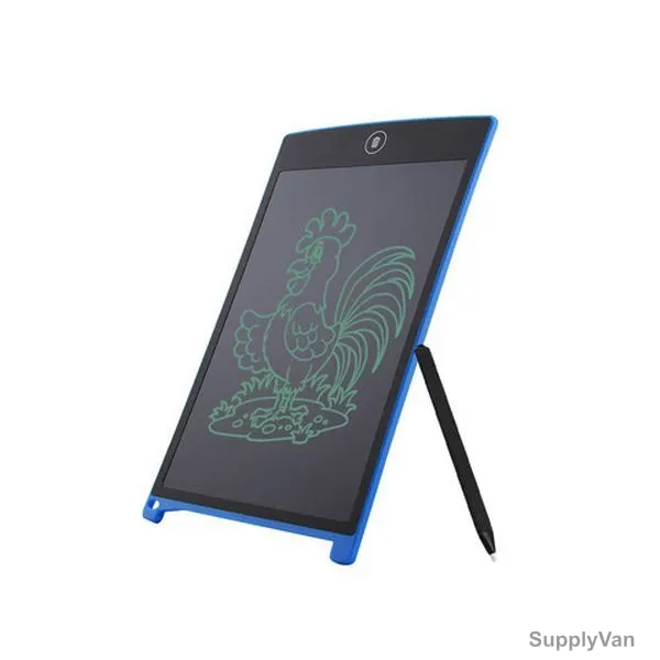Portable LCD Writing Pad, HSP85, 8.5 Inch, 75mAh, 3V, Black/Blue