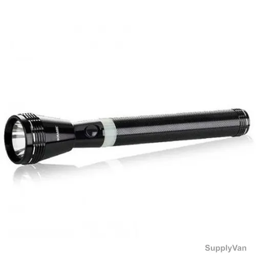 Sonashi Rechargeable LED Torch, SLT-381, 3W, 2500mAh, Black — image 1