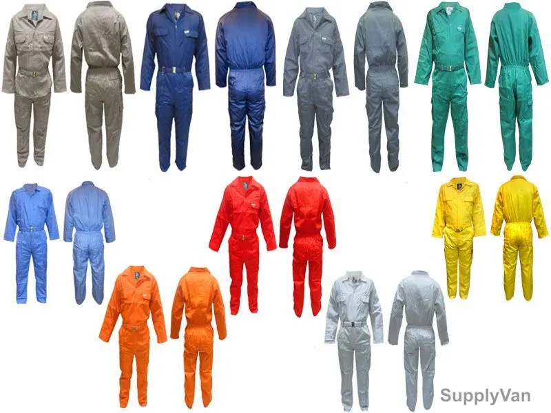 Prime Captain Twill Cotton Pre-Shrink Coverall, P989