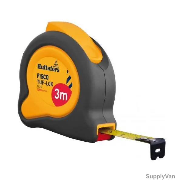 Fisco Tuf Lok Measuring Tape, TK3ME, 3 Mtrs