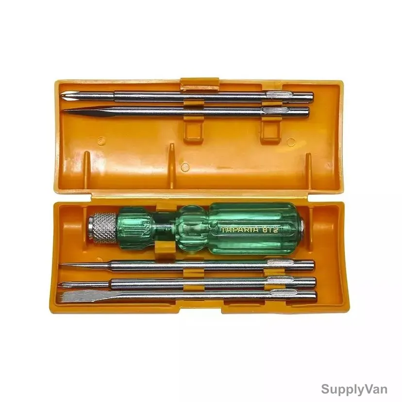 Taparia Screwdriver Set with Neon Bulb, 812, 5Pcs