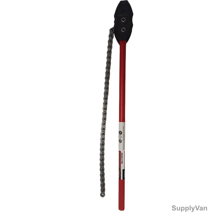 Macstroc Heavy Duty Chain Tong, MCT344, 3/4-4 Inch Pipe Capacity, 747MM Chain length, 900MM Length