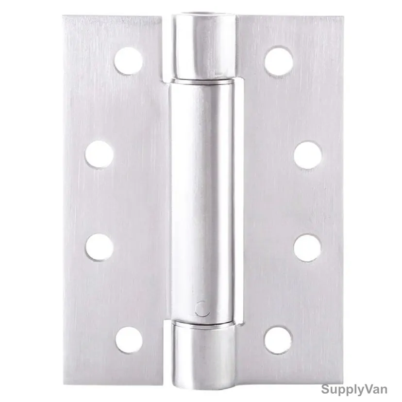 Dorfit Single Action Spring Hinge, DTSS033, 4x3 Inch, SS, Satin