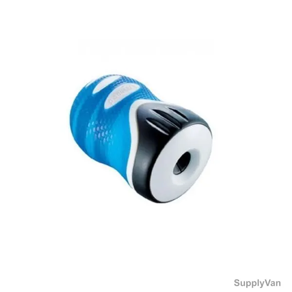 Maped Clean Grip Pencil Sharpener, MD-014110, 1 Hole, Blue