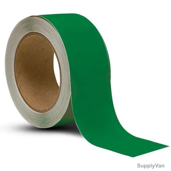Floor Marking Tape, 50MM Width x 25 Mtrs Length, Green