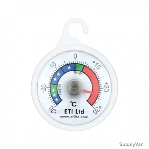 Eti Freezer Thermometer, 800-100, 1 Deg.C