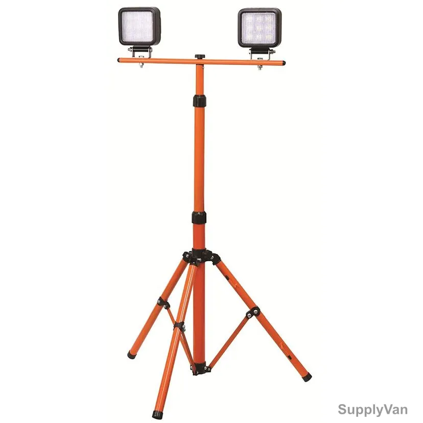 Groz LED Site Lamp, LED-611, 220VAC, 3200 LM, Orange