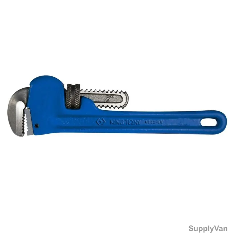 Kingtony Pipe Wrench, 653208, 8 Inch