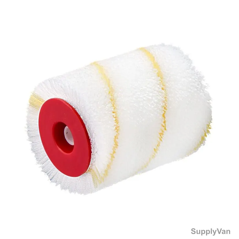 Beorol Paint Roller Cover, VELR45x90, Eleven, White and Yellow