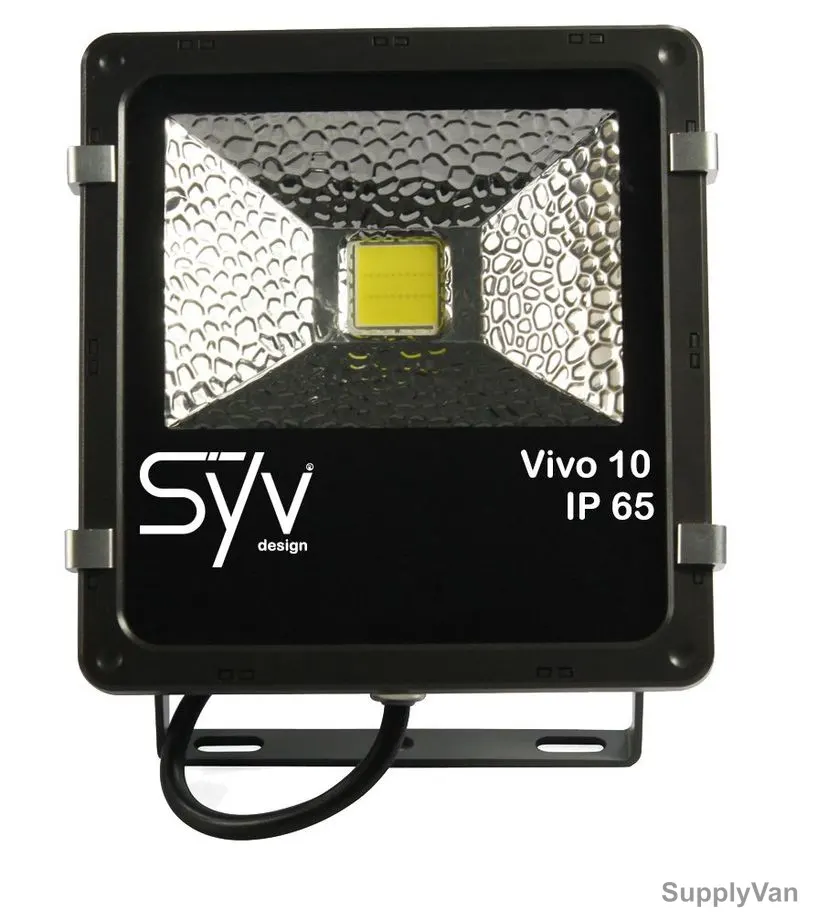 Syv Flood Light, Vivo, 10W, DayLight, Black