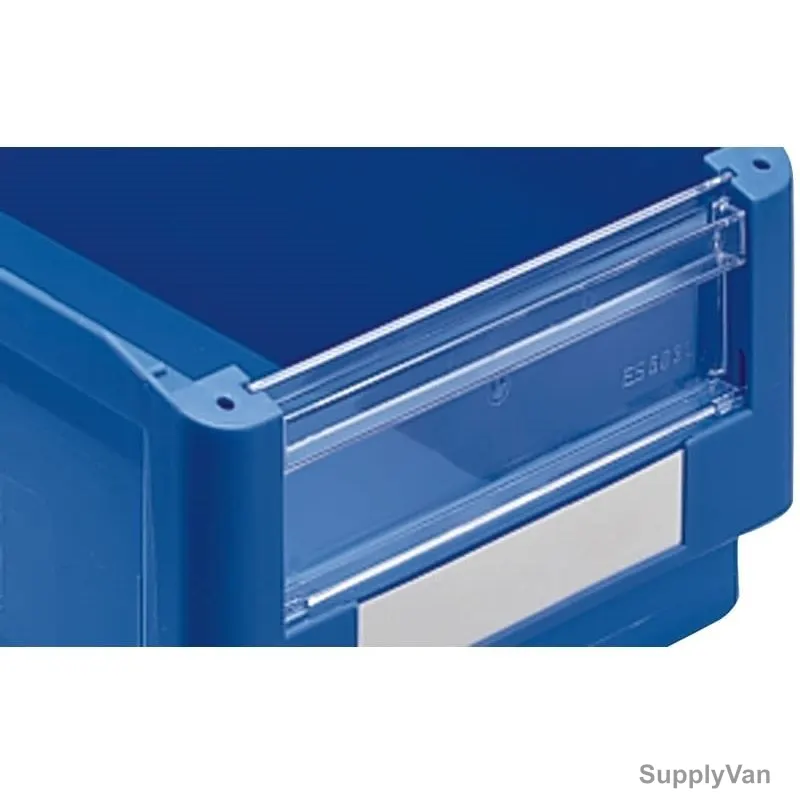 Bito Storage Bin Insertable Window, ES5032, Polycarbonate, 250 x 81MM, Clear