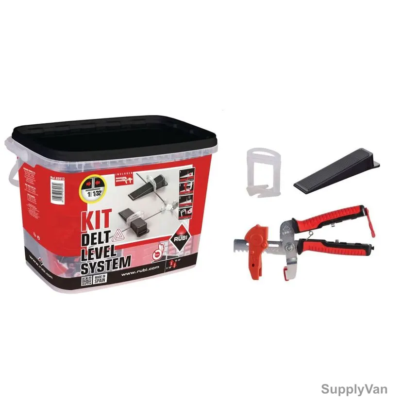 Rubi Delta Level System Kit, 3914, 1.5MM, 201 Pcs/Set — image 1