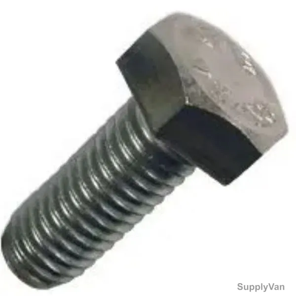 GI Hex Bolt, 14MM Dia x 80MM Length, 10 Pcs/Pack