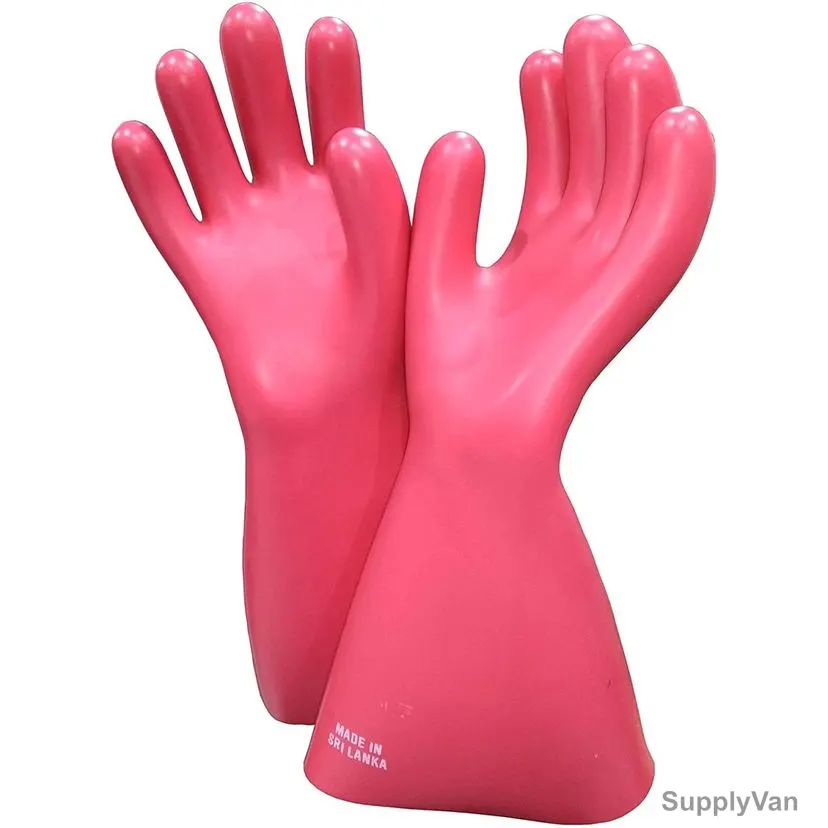 Dpl Linepro Electrical Insulated Lineman Glove, GLV-RDSC-CL0-09, Size9, Red