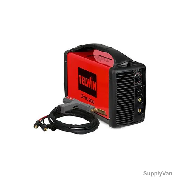 Telwin Multiprocess Welding Machine, 816160, D-ARC 200, 230V