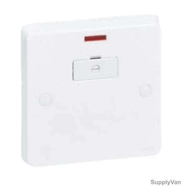 Tenby Unswitched Fused Connection Unit With Neon, 738040, 13A
