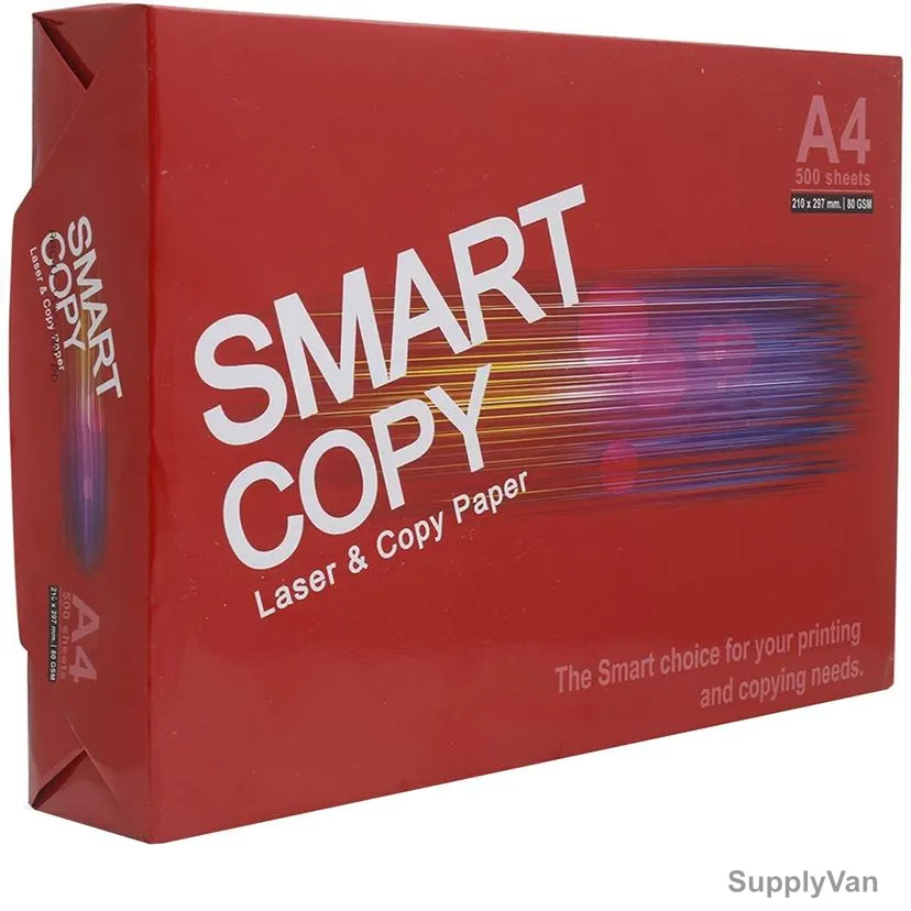 Smart Copy Photocopy Paper, A4, 80 GSM, 500 Pcs/Pack — image 1