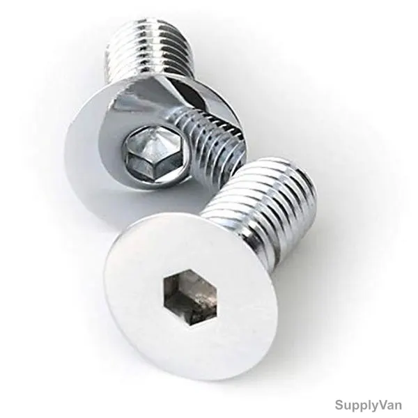 Extrusion Flat Head Bolt, Stainless Steel, M10 x 25MM, PK50