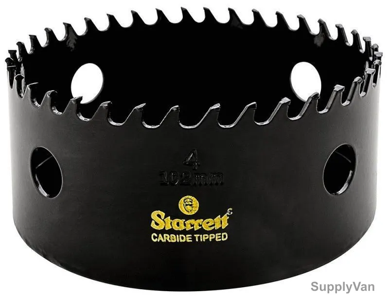 Starrett TCT Sheet Metal Hole Saw, CT400, 102mm